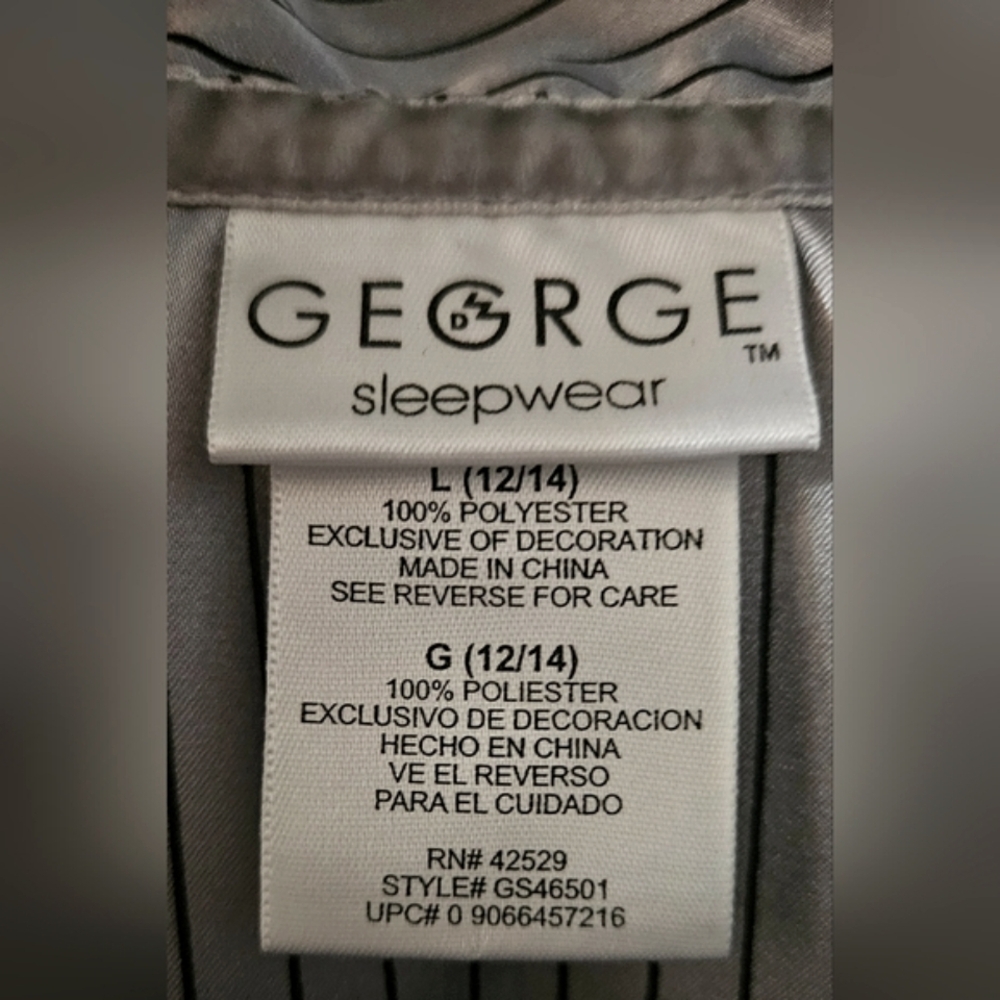 George Sleepwear 2-Piece Pajama Set - Picture 5 of 9
